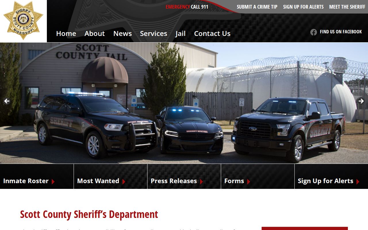 Scott County released inmate roster redirect
